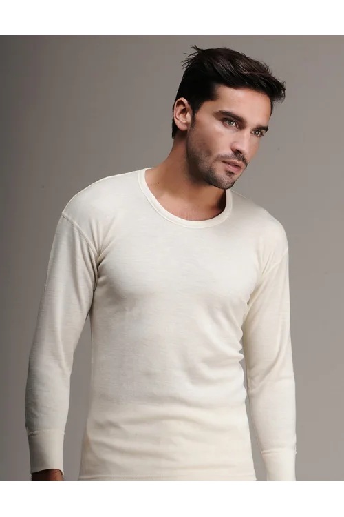 Hasyün 102 Erkek Uzun Kollu Yün Fanila