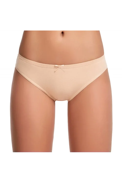 İlke 265 Kadın Fiyonklu Bikini Külot (Ten)