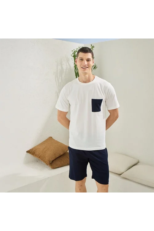 Kly 2008 Erkek O-Yaka Şortlu Takım