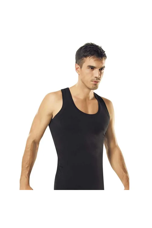 Namaldı 190S Erkek Summer Siyah Askılı Atlet