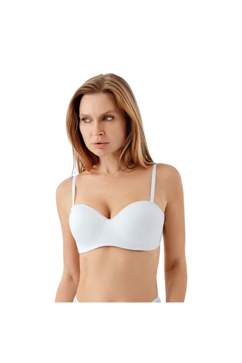 Newbra Lingerie 7045 Kadın Desteksiz B Cup Dantelli Sutyen