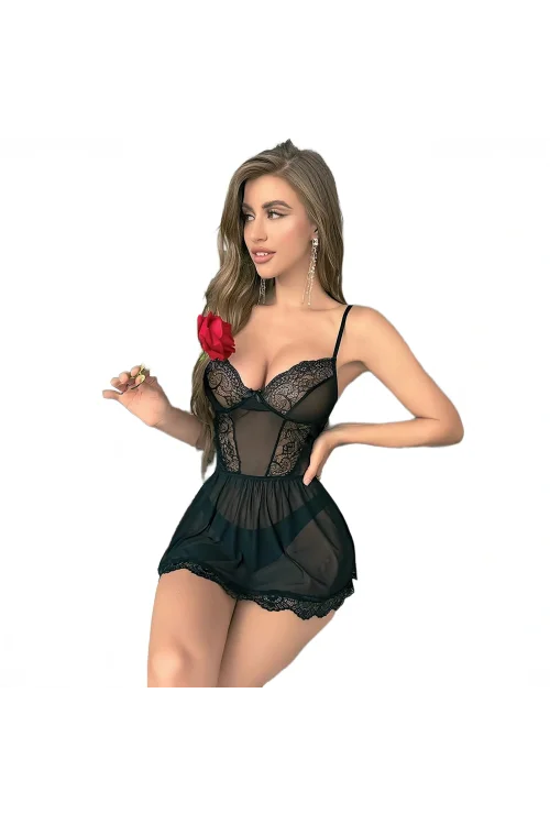 Nightlight 7067 Kadın Fant. Gecelik