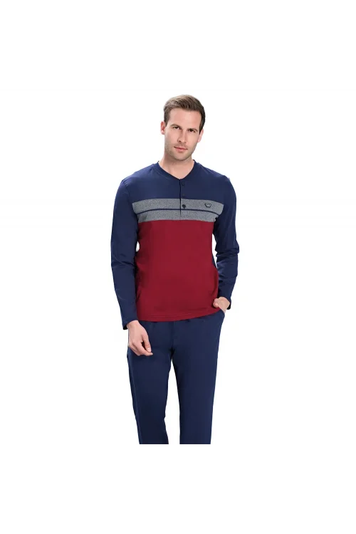 Over Sleep 2116 Erkek Süprem Pijama Takım