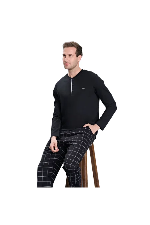 Over Sleep 2147 Erkek Desenli Erkek Pijama