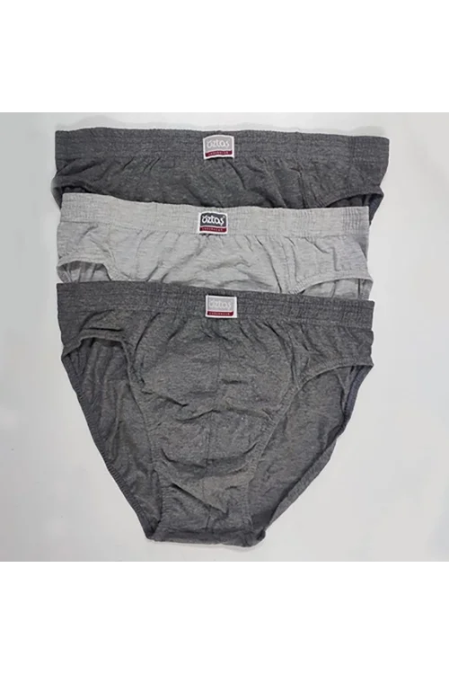 Öztaş 1120 Erkek 3lü Melanj Tanga Külot