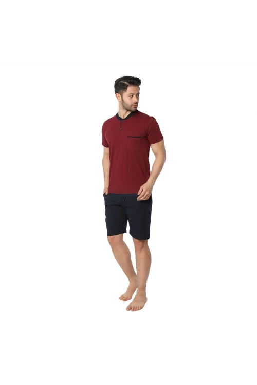 Öztaş 12036 Erkek Yazlık Şort Pijama Takım