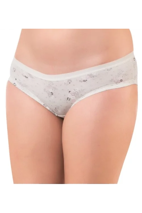 Öztaş 2752 Kadın Likralı Desenli Hipster Külot 4lü Paket