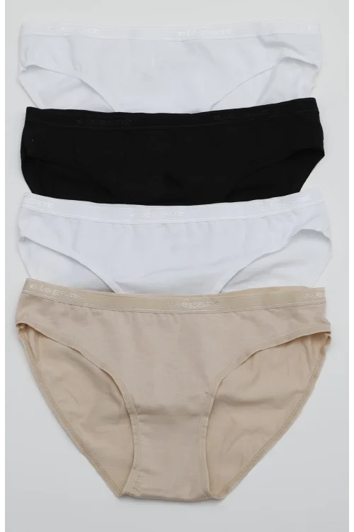 Öztaş 2801 Kadın Modal Bikini Külot 4lü  Paket