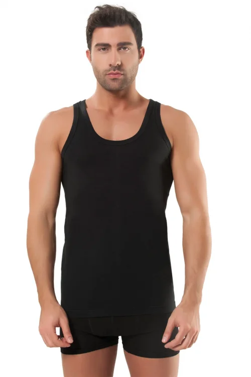 Öztaş1032 Erkek Siyah Atlet