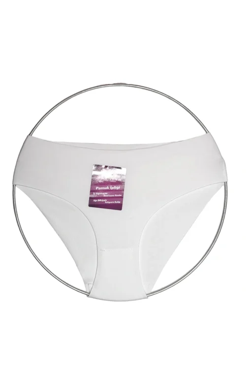 Papatya 4892 Kadın Pamuk Lazer Kesim Bato Külot