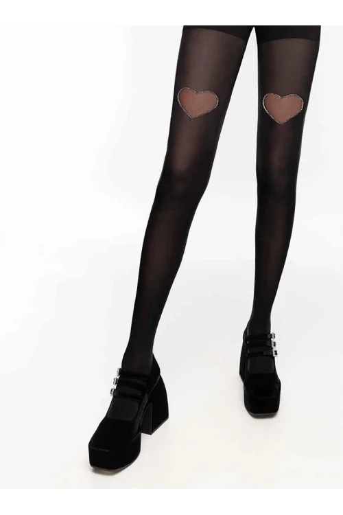 Penti My Big Heart Kadın Desenli Külotlu Çorap