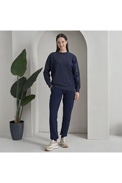 Poleren 8123 Kadın Kışlık Pijama Takım