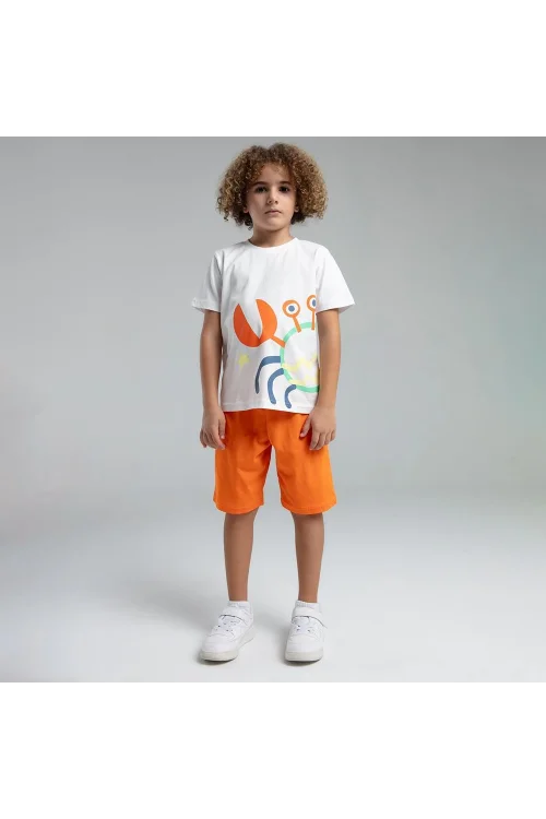 RolyPoly 3576C Erkek Çocuk Bermuda Yazlık Pijama Takım