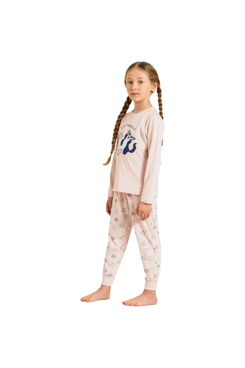 Rolypoly RP3902G Anne Kız Uzun Kol Pijama Takım (Garson)