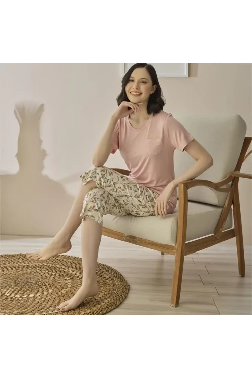 Rozalinda 2702 Kadın Yazlık Pijama Takım