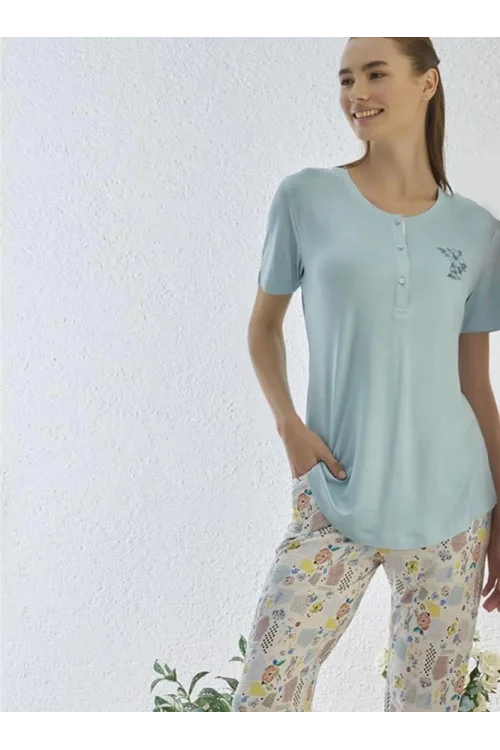 Rozalinda 2712 Kadın Yazlık Pijama Takım