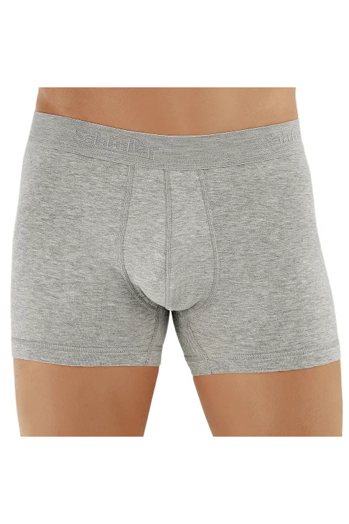 Şahinler E031 Erkek Likralı Boxer Külot 6lı Paket Gri XXL