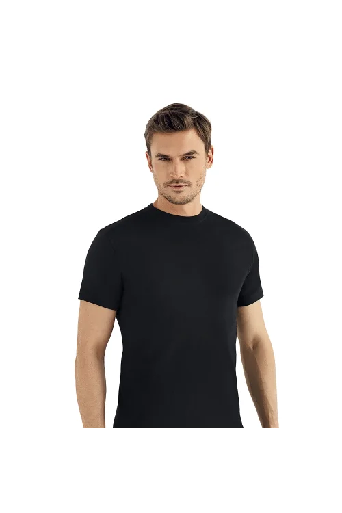 Şahinler ME004 Renkli O-Yaka Kısa Kol Atlet No:56 (XL)