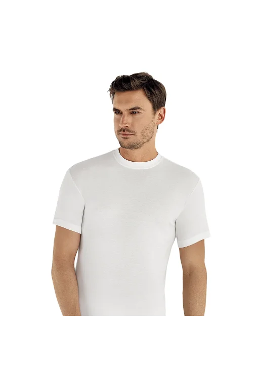 Şahinler ME022 Erkek Ribana O-Yaka Kısa Kol Atlet No:56 (XL)