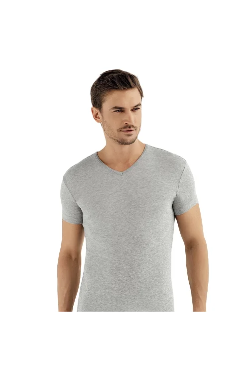 Şahinler ME028 Renkli Sporcu Kısa Kol Atlet No:56 (XL)