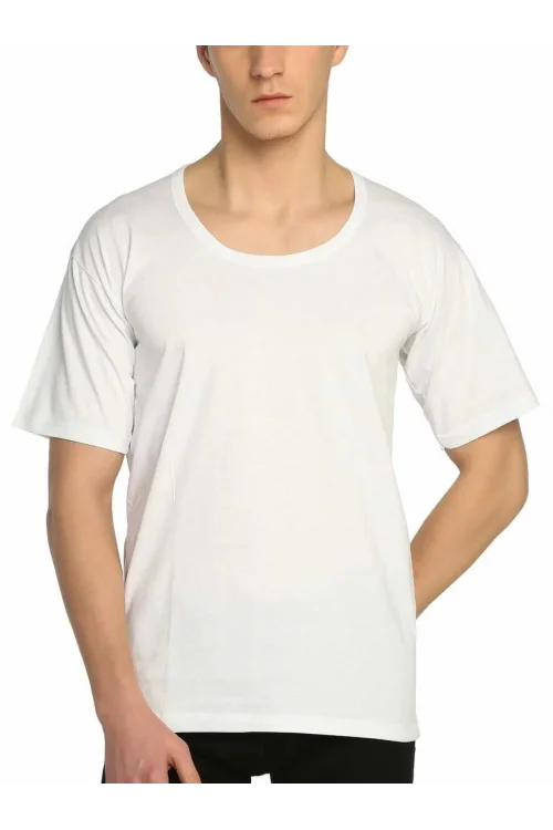 Tutku 103 Penye Erkek Bisiklet Yaka Kısa Kol Atlet