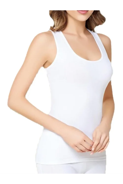 Tutku 136 Kadın Ribana Kalın Askılı Atlet