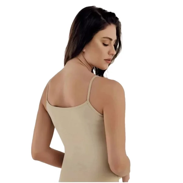Şahinler MB214 Kadın Likralı İp Askılı Atlet