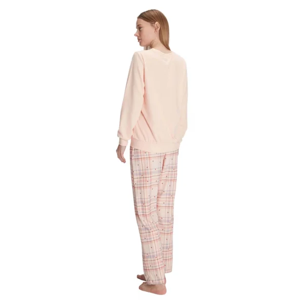 Anıl 11307 Anıl 11307 Pamuklu Kışlık Uzun Kol Kadın Pijama Takım