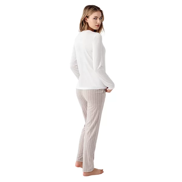 Arnetta AR3424-S Kadın Kışlık İkili Pijama Takım