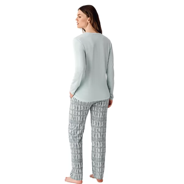Arnetta AR3405-S Kadın İkili Kışlık Pijama Takım