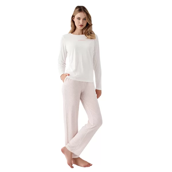 Arnetta AR3417-S Kadın Kışlık İkili Pijama Takım