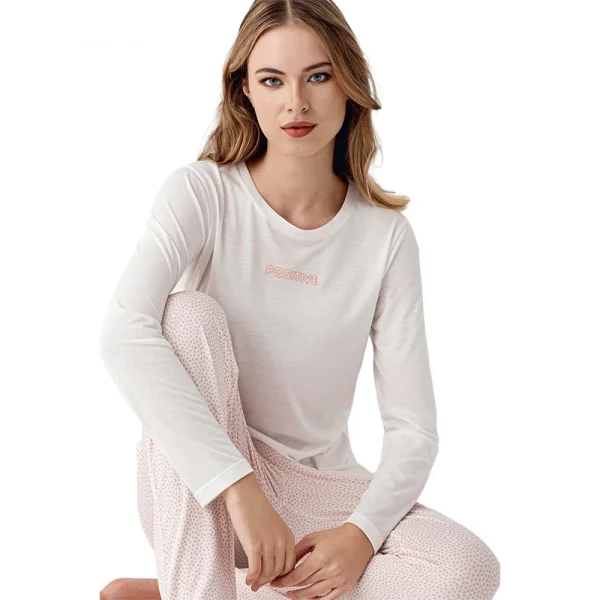 Arnetta AR3417-S Kadın Kışlık İkili Pijama Takım