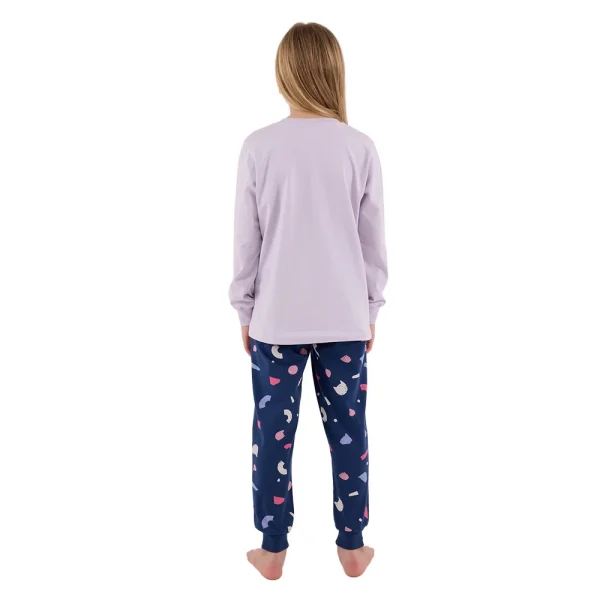 RolyPoly RP3697-G Kız Çocuk Garson Boy İkili Kışlık Pijama Takım