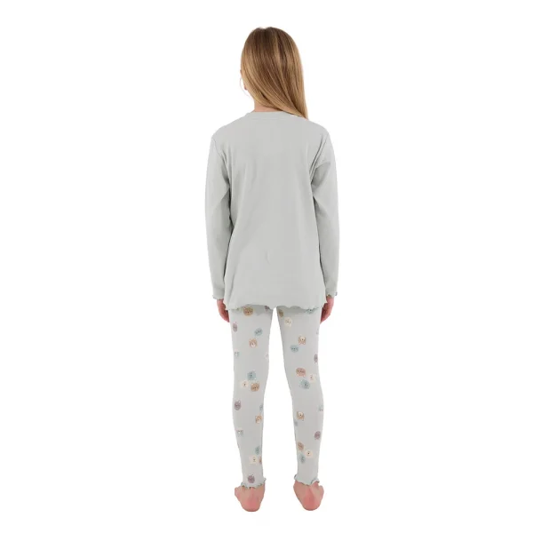 RolyPoly RP3700-2 Kız Çocuk Kışlık İkili Pijama Takım