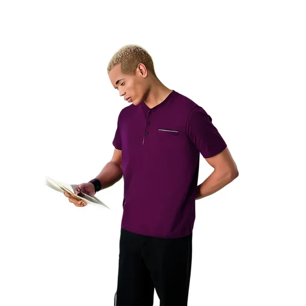 Elitepoint 1527 Erkek Kısa Kol Uzun Alt Yazlık Pijama Takımı