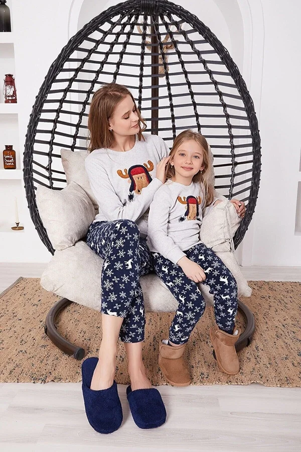 Arnetta AR2150C Kız Çocuk Polar 2li Pijama Takım