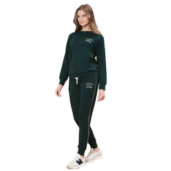 Poleren 8513 Kadın Kışlık Uzun Kollu Pijama Takım