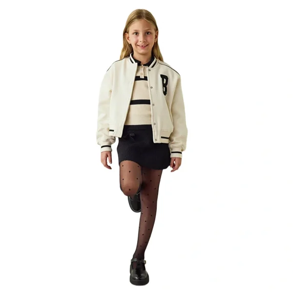 Penti Kız Çocuk Stil Desenli Külotlu Çorap 20 Denye