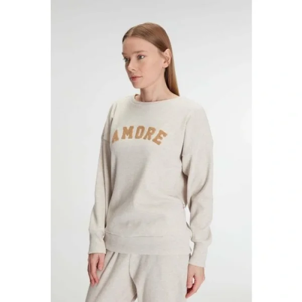 Arias Closet Yeni Sezon Kışlık Pamuklu Uzun Kol Pijama Takımı