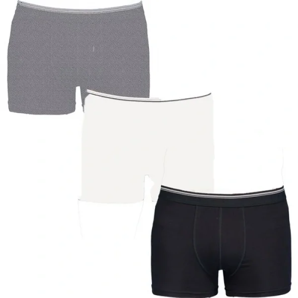 Berrak 1097 Erkek Likralı Boxer 3 Lü Paket