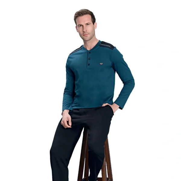 Over Sleep 2107 Erkek Süprem Pijama Takım