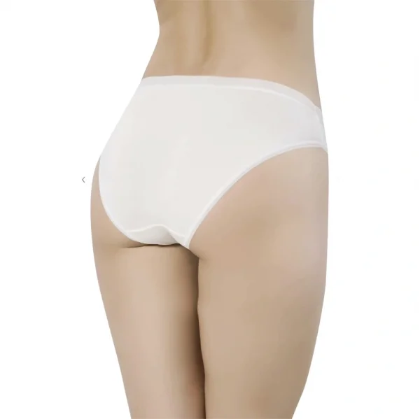 Papatya Lingerie 2729 Kadın Micro Modal Şeffaf Lastik Bikini Külot