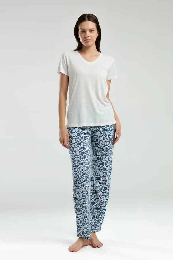 Arnetta AR3209-S Kadın Kısa Kol Pijama Takım