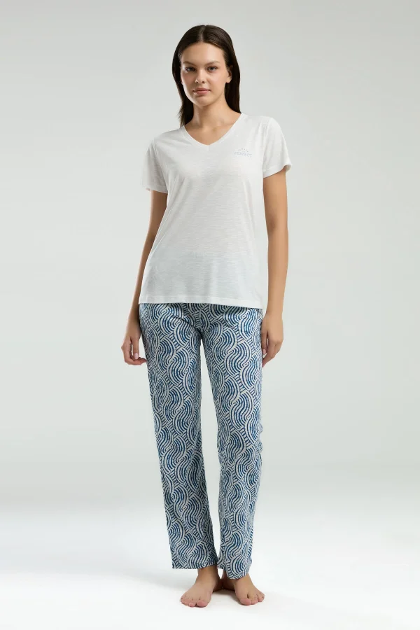 Arnetta AR3209-S Kadın Kısa Kol Pijama Takım