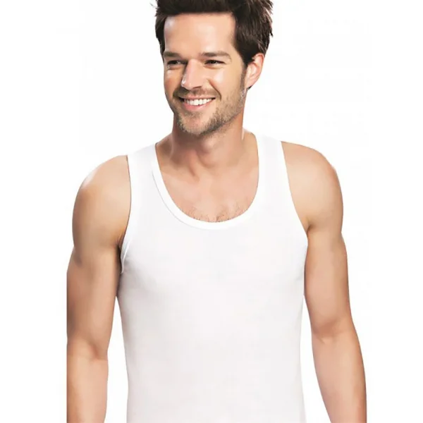 Tutku 101 Penye Erkek Atlet Beyaz XXXL 6lı  Paket