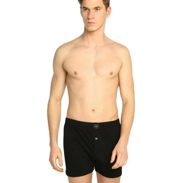 Tutku 117 Battal Erkek Düz Penye Boxer