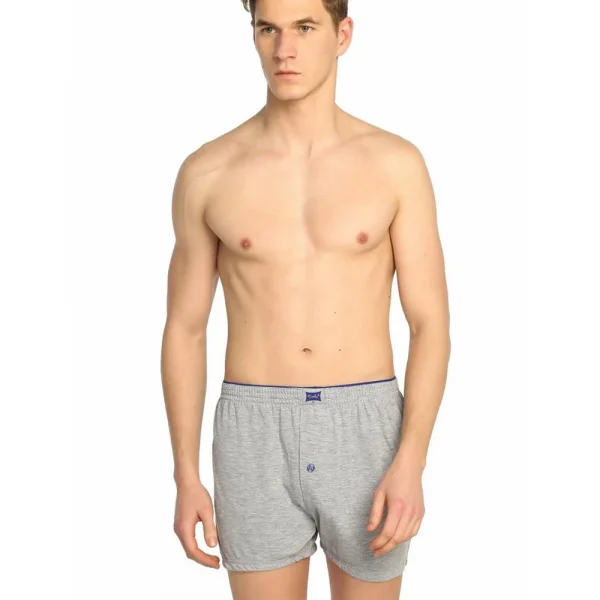 Tutku 117 Battal Erkek Düz Penye Boxer