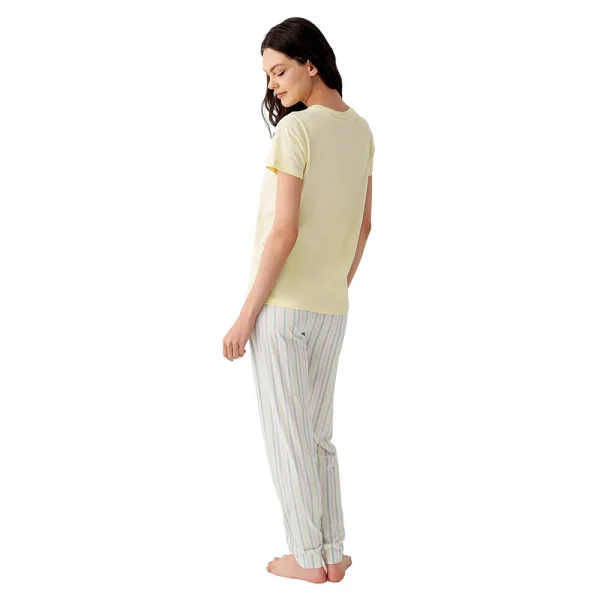 Arnetta AR3571-S Kadın Yazlık  Kısa Kol Pijama Takım