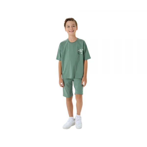 RolyPoly RP3758-G Erkek Çocuk Garson Boy Yazlık Bermuda Takım