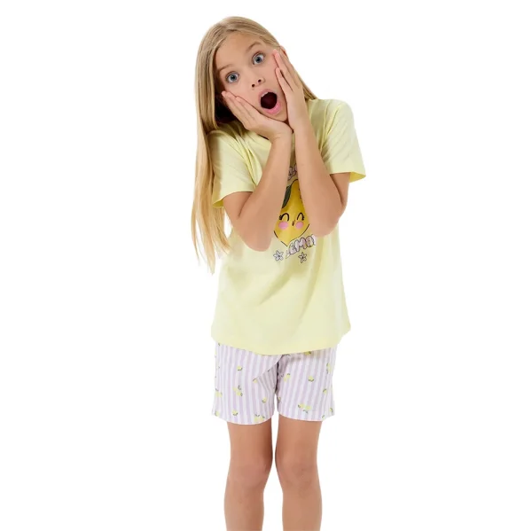 RolyPoly RP3777-C Kız Çocuk Yazlık Şort Takım